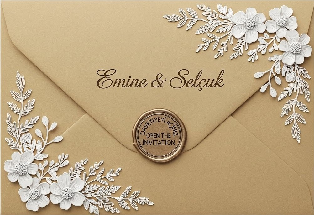 Emine & Selçuk Düğün Davetiyesi